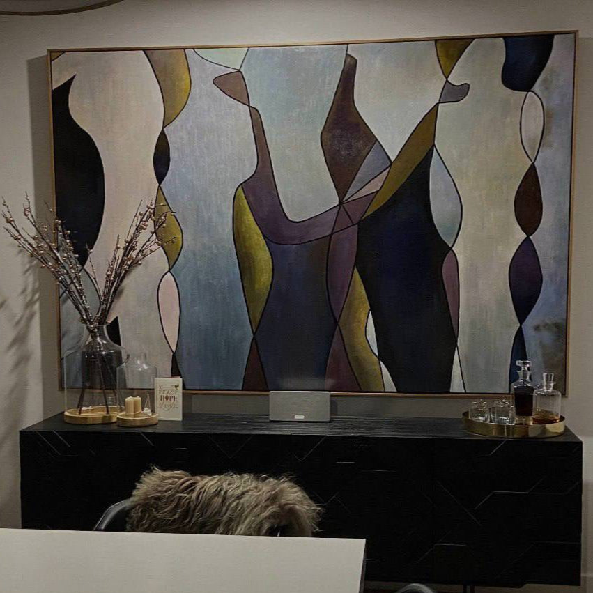 Figurative abstract art SOUL REFLECTION