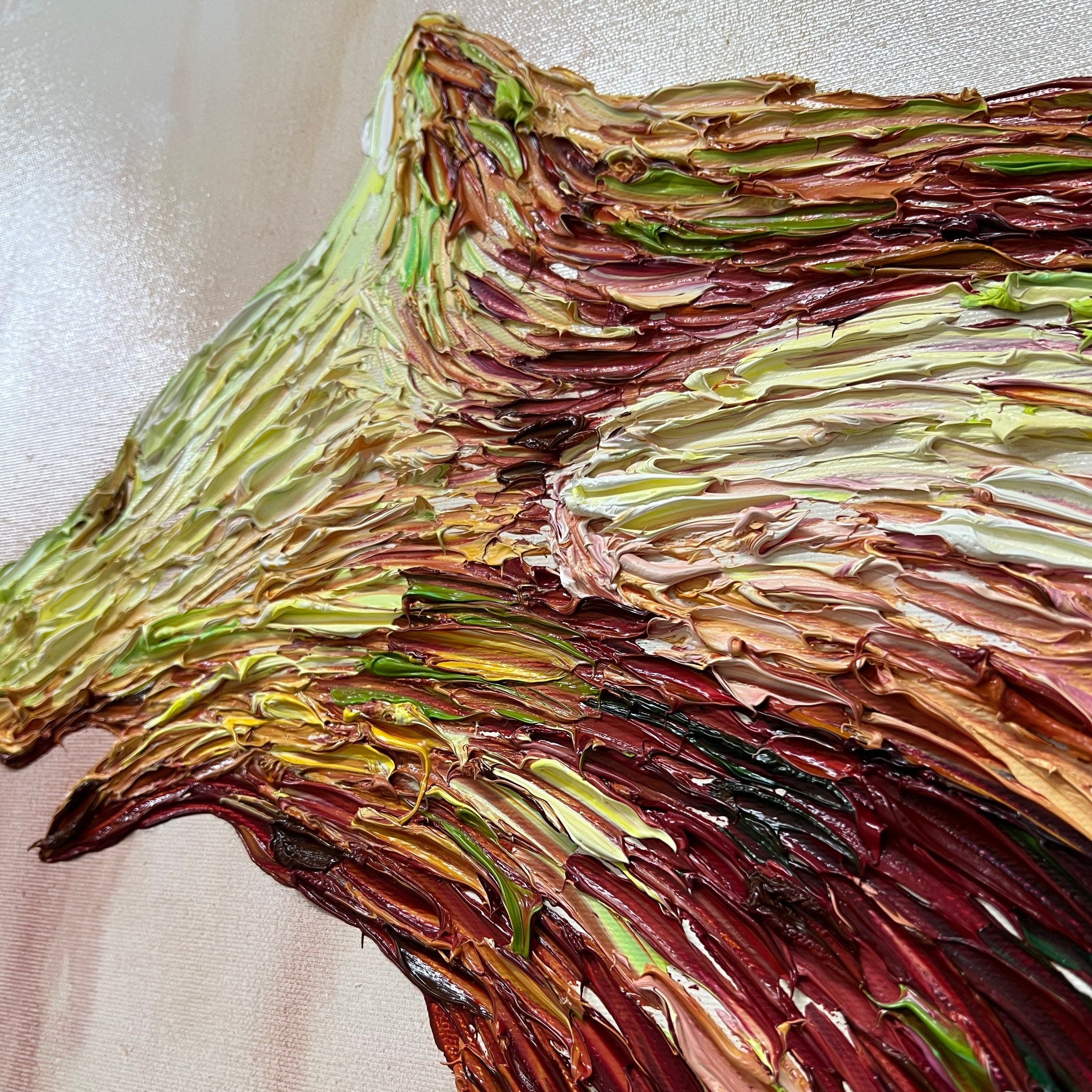 RAISED RISKS 36"x72"