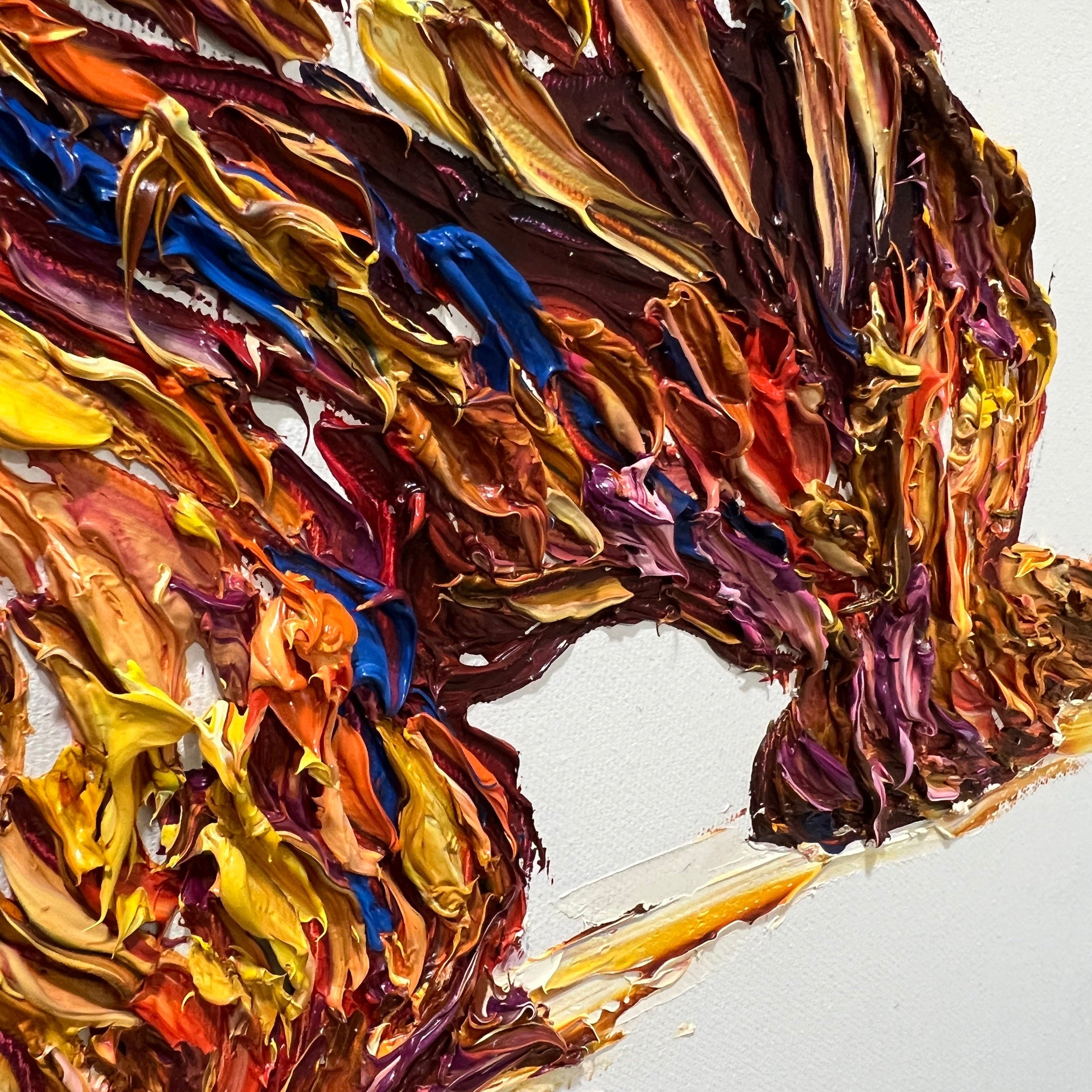 CONSTANT BATTLE 30"x40"