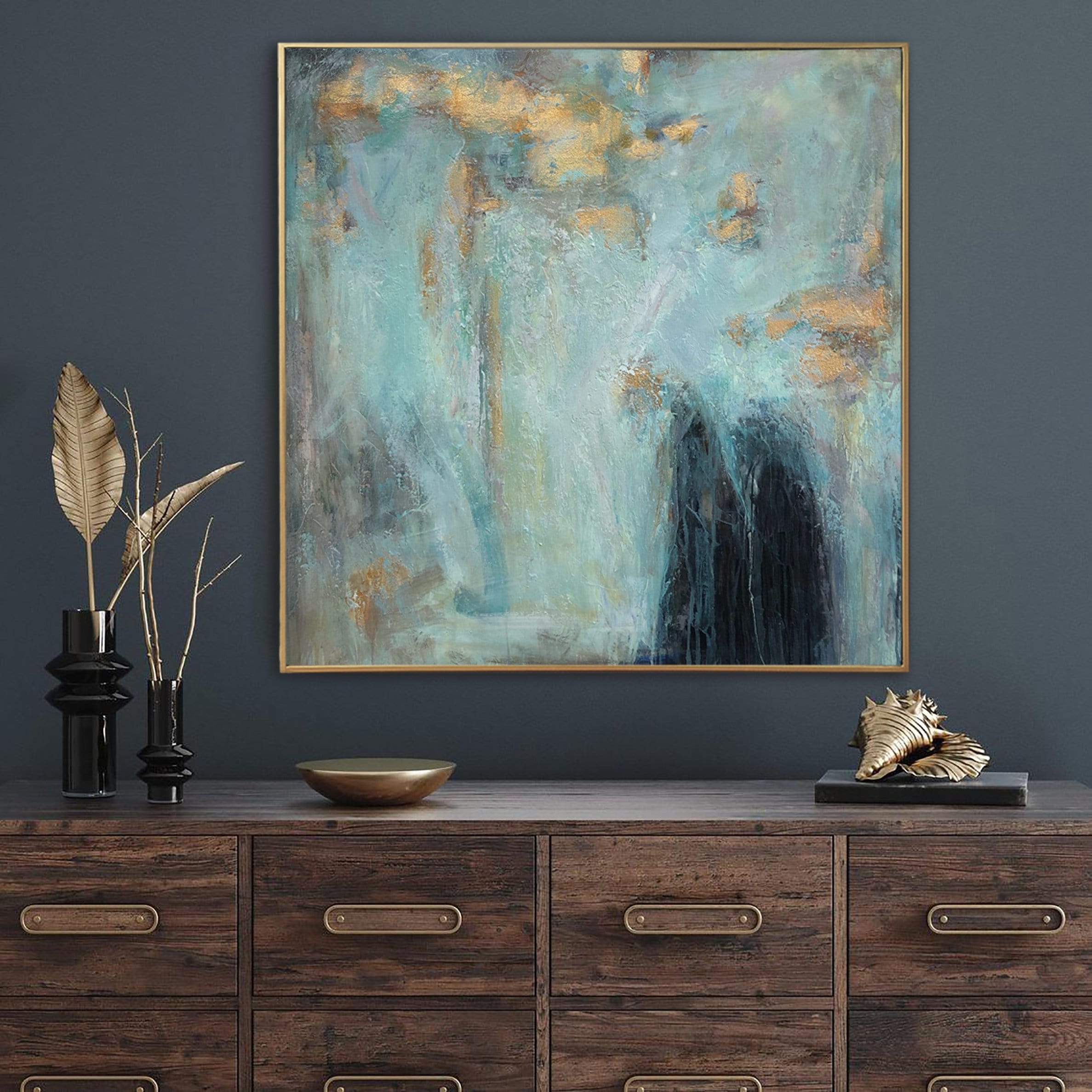 Nature tones walll art FROSTY MORNING