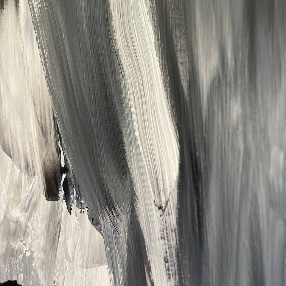 SNOW AVALANCHE 48"x36"