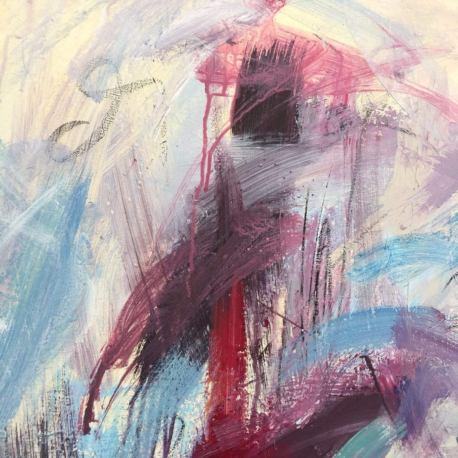 ETUDE OF SPRING 46"x46"