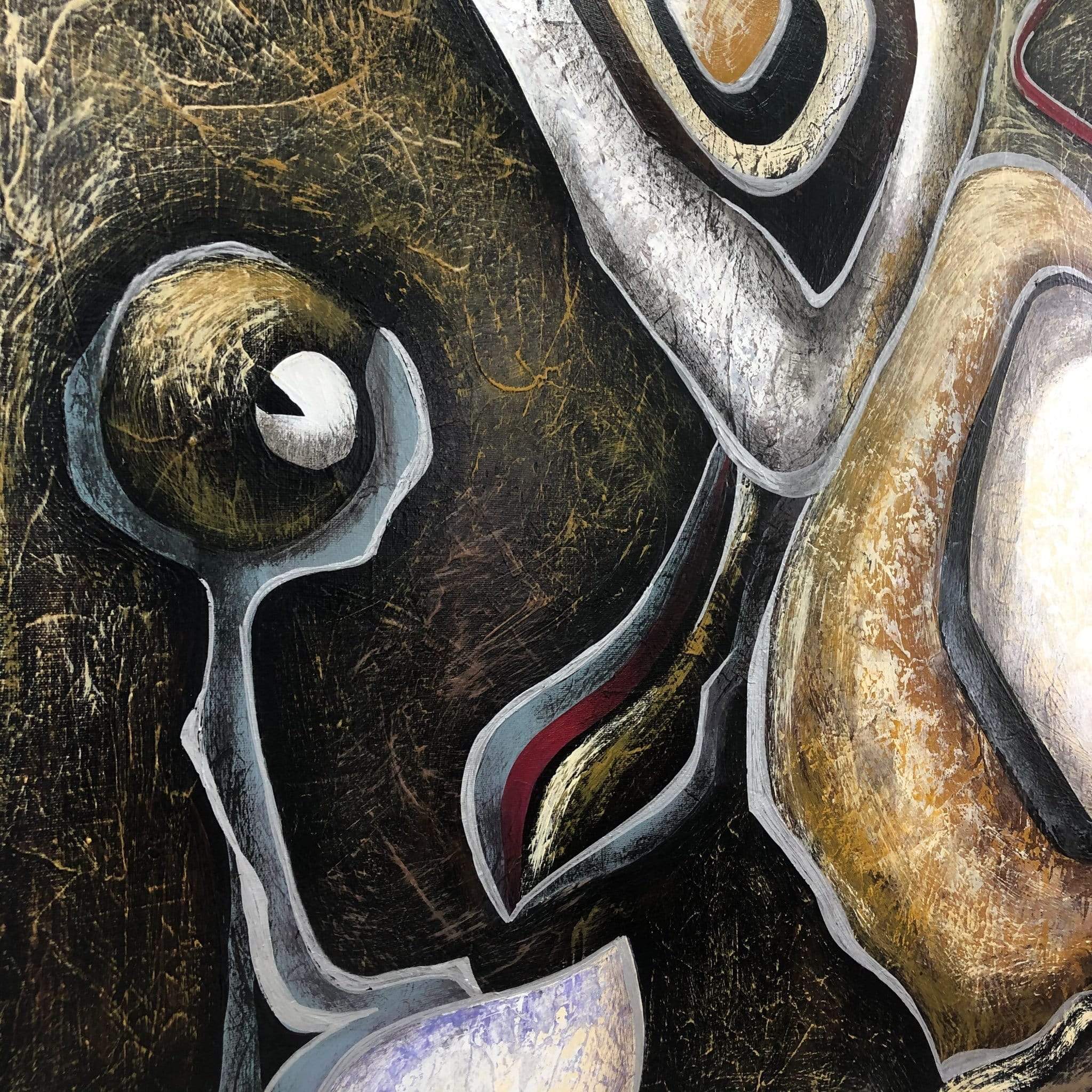 MYSTIC EYES 33"x46"