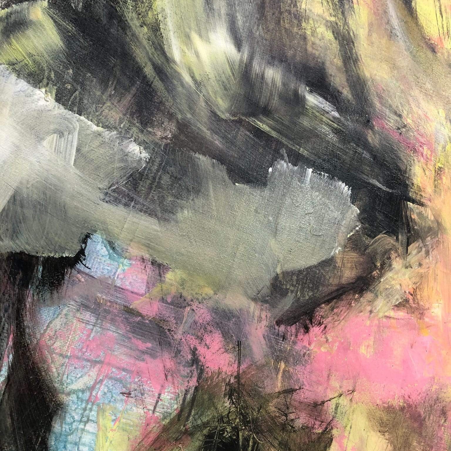 MORNING IN THE FOREST 40"x40"