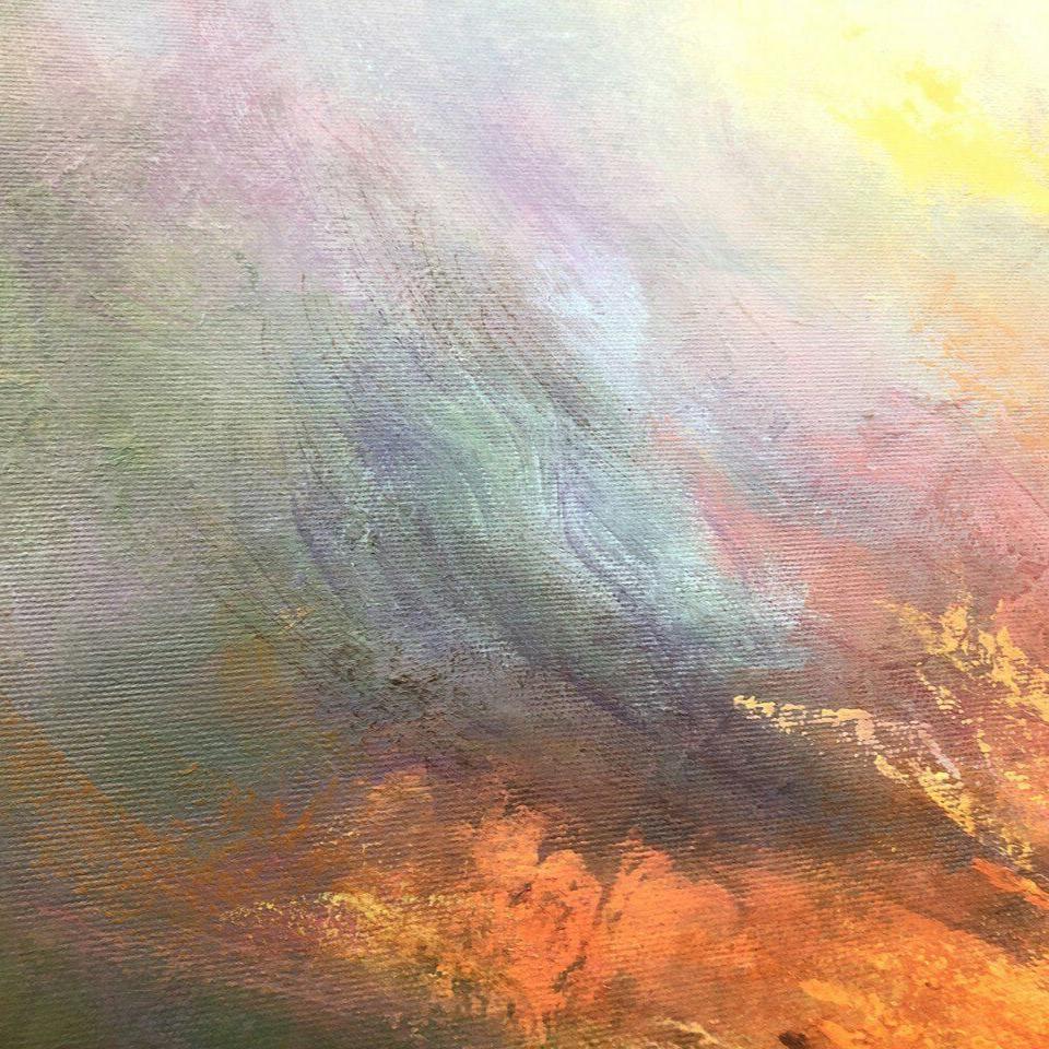 SUNSET OVER THE OCEAN