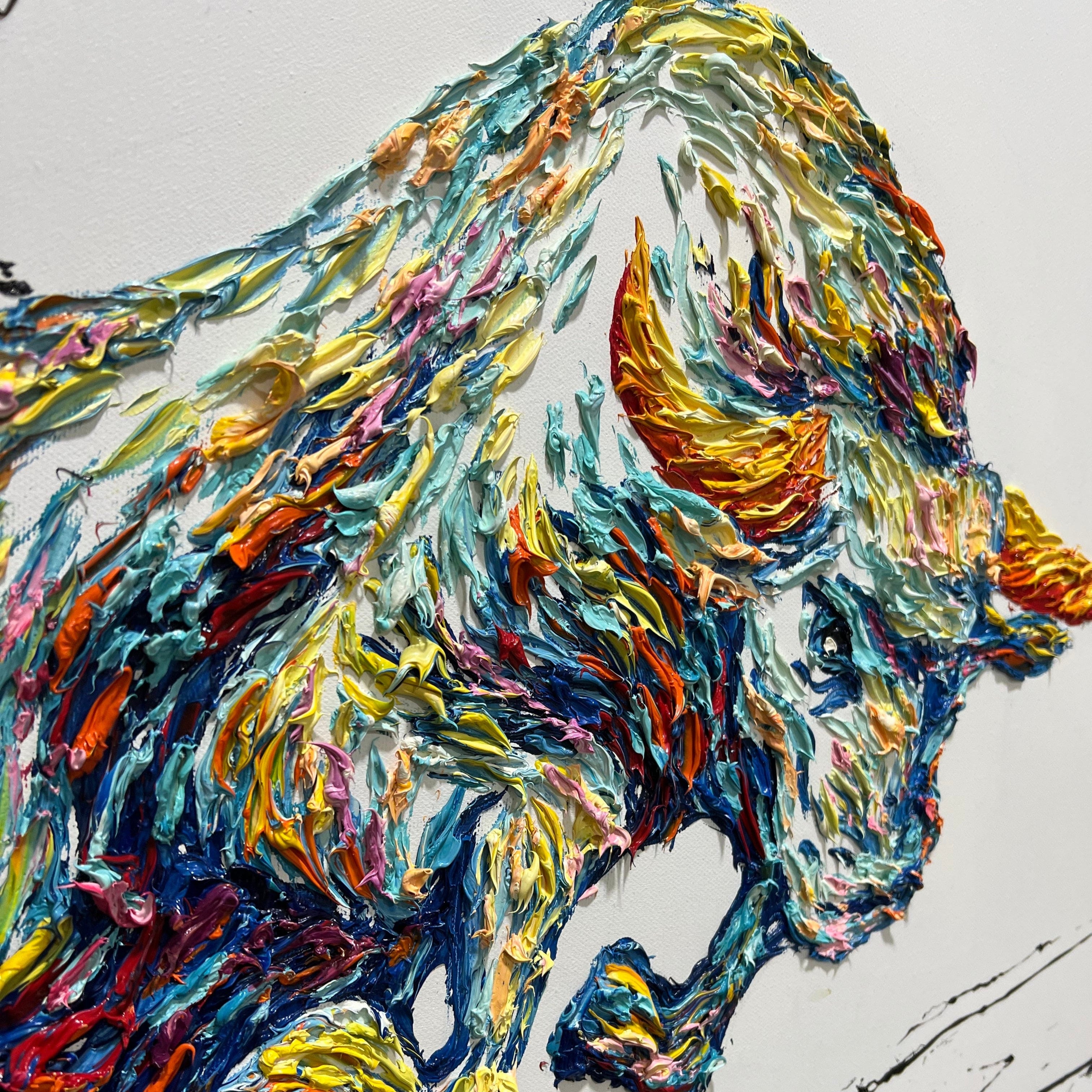 CONSTANT BATTLE 30"x40"