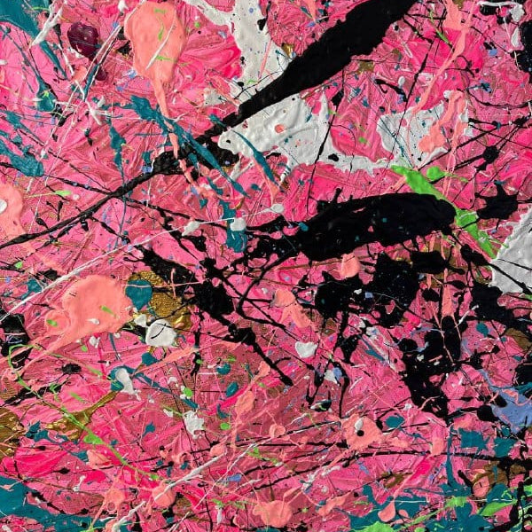 PINK SPLASH 39.4"x54"
