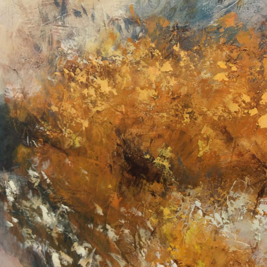 Abstract colorful tree painting DRAGON TREE