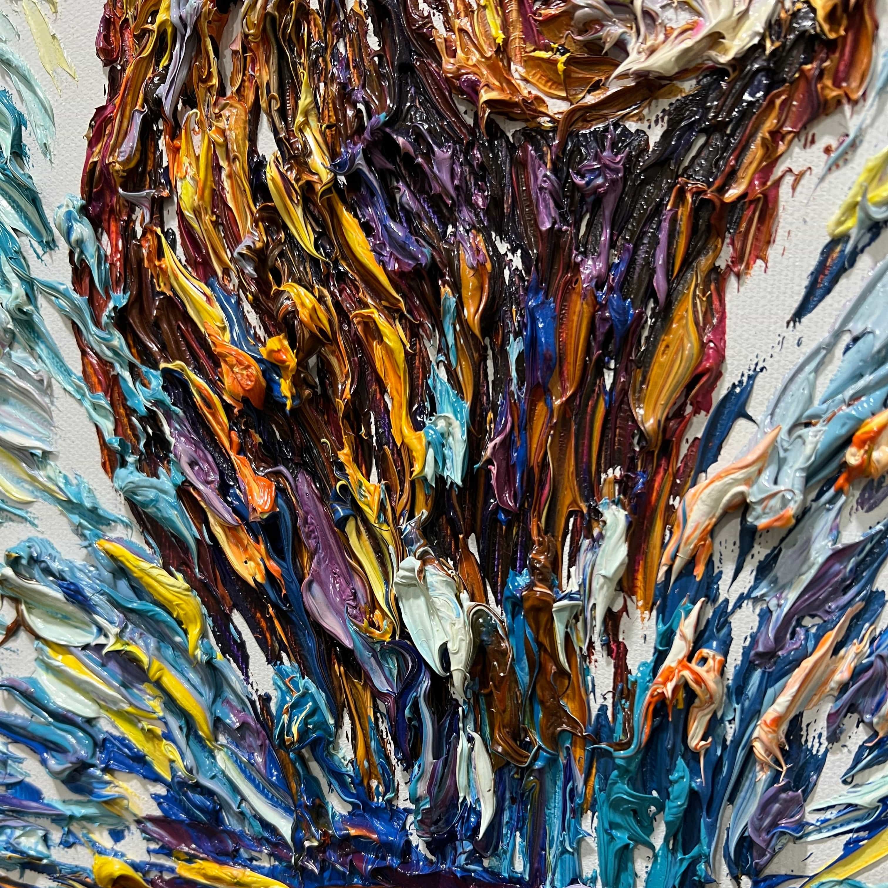 PACK OF BISONS 23"x46"