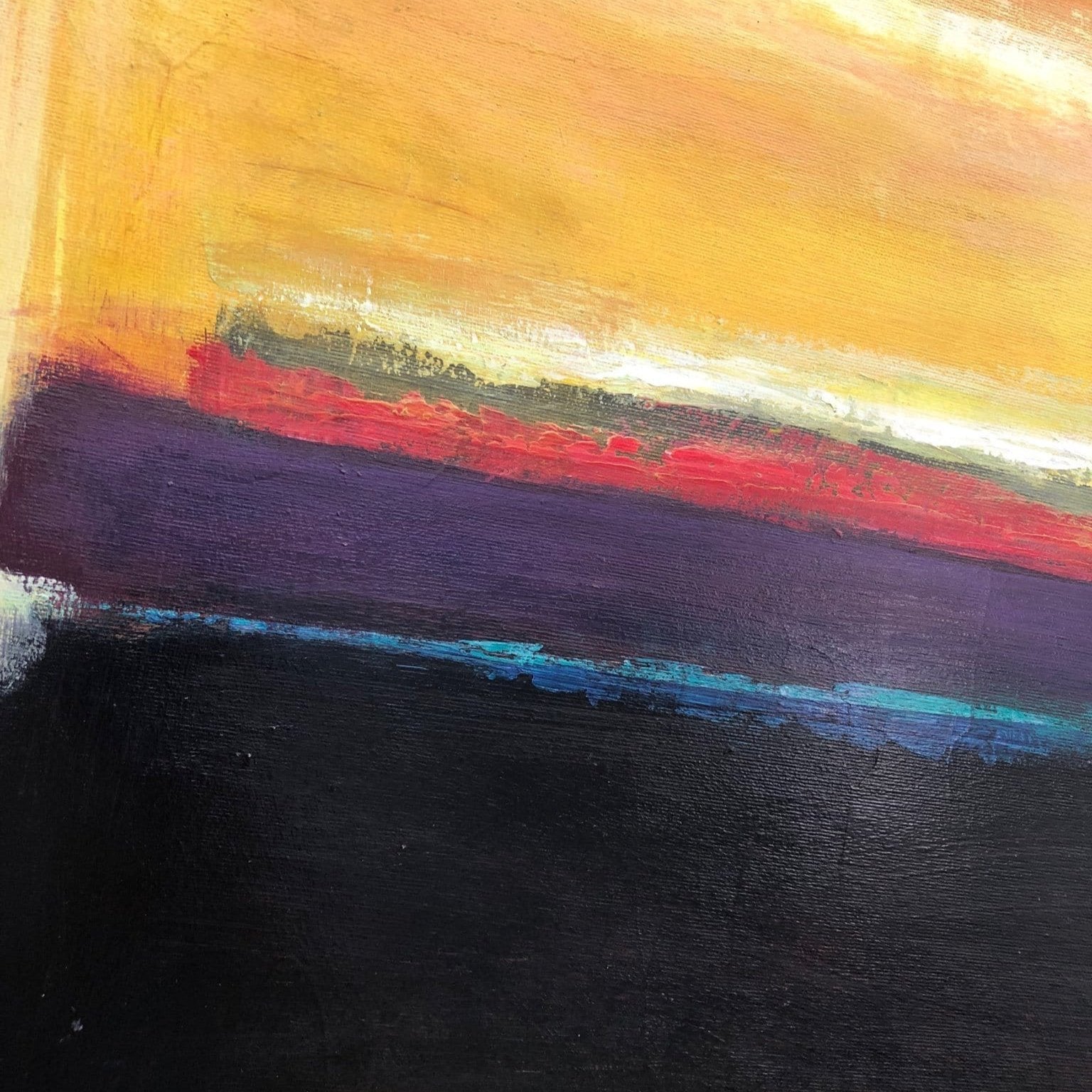 Minimalist painting ABSTRACT HORIZON