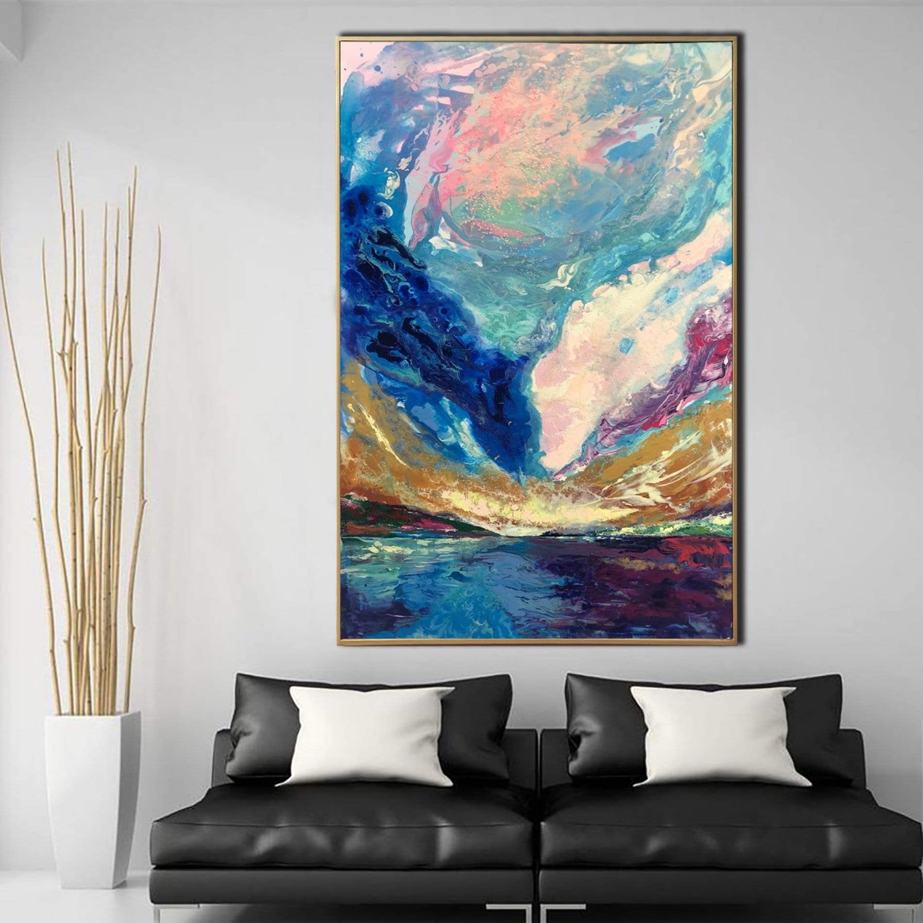 RAINBOW LANDSCAPE 54"x36"