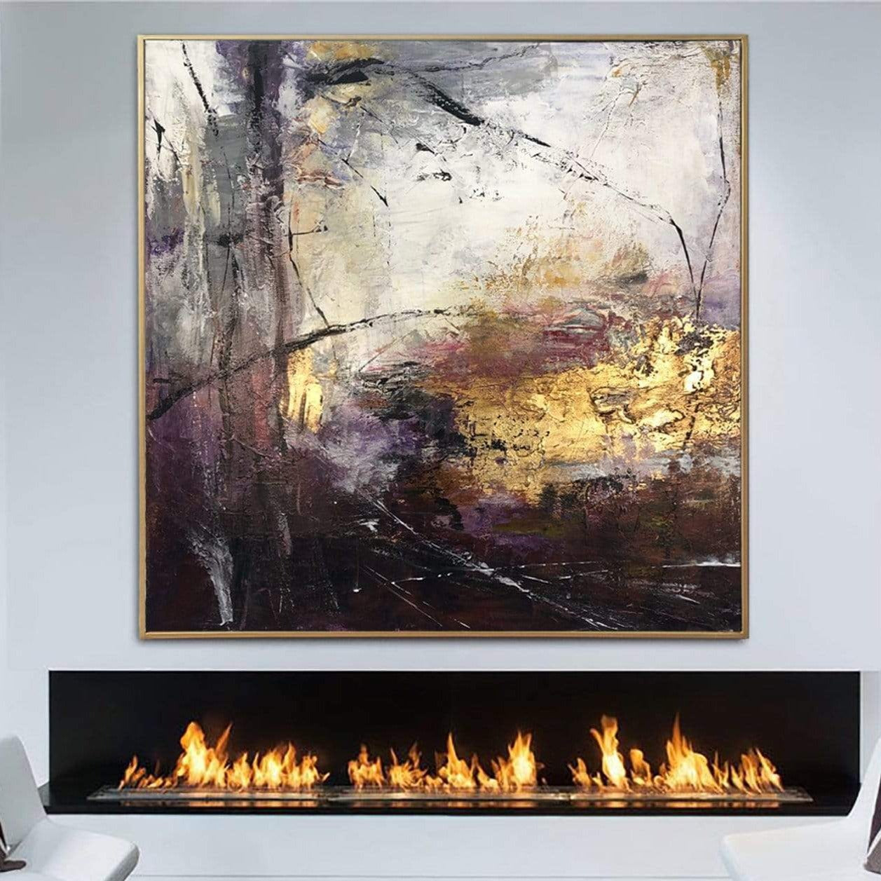 PURPLE VELVET Unstretched