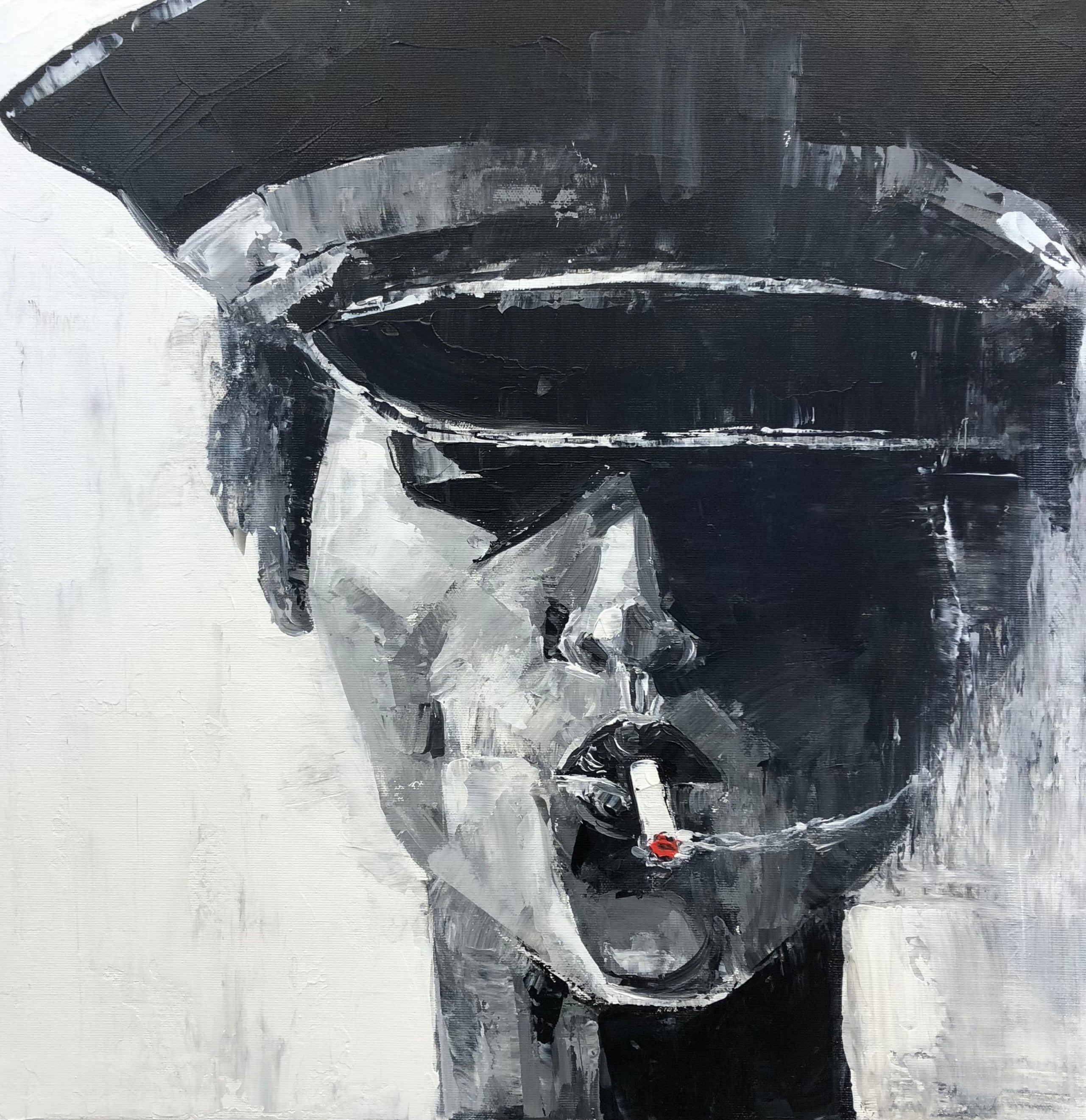 GIRL WITH A CIGARETTE