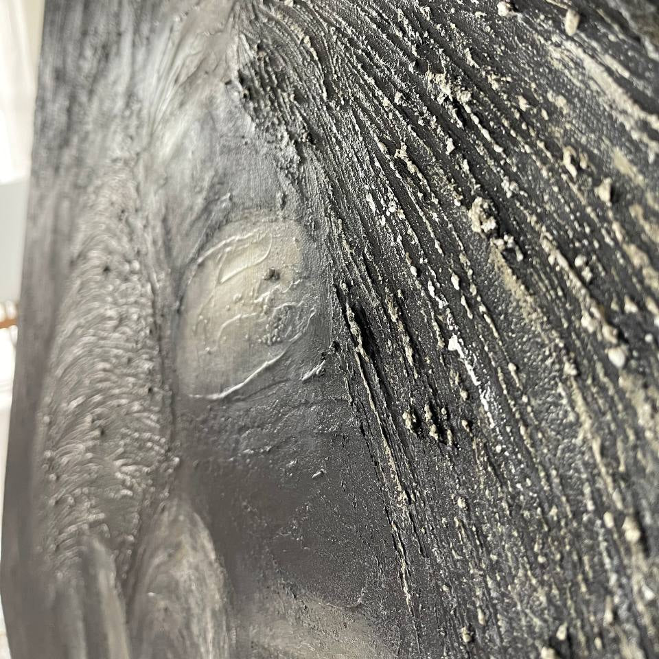 PIERCING GAZE 63"x55"