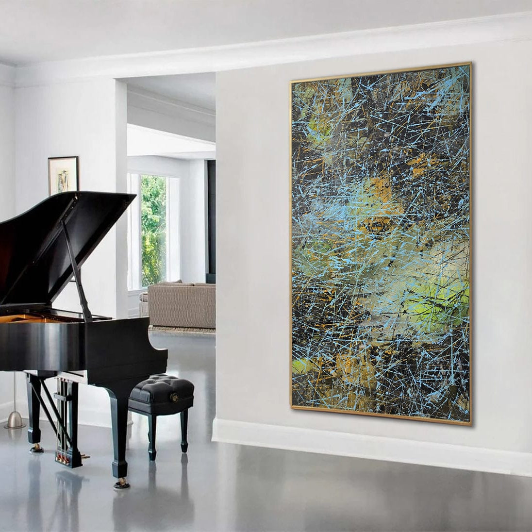 Minimalist abstract art ASSOCIATION 200 35.37"x22.44"