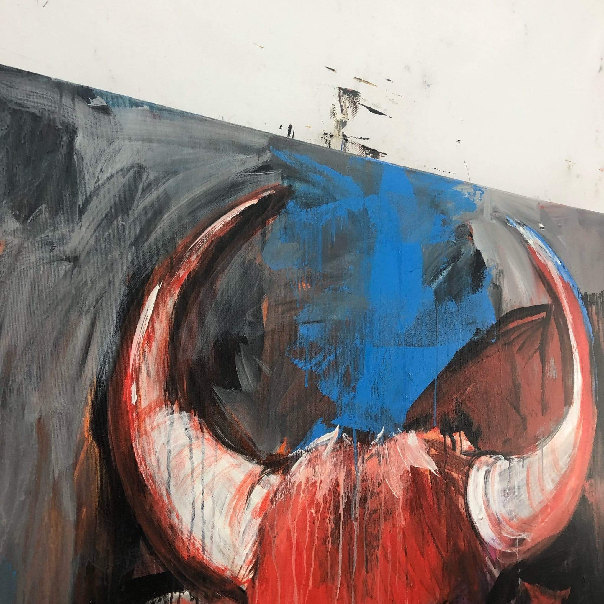 RED COW 40"x40"
