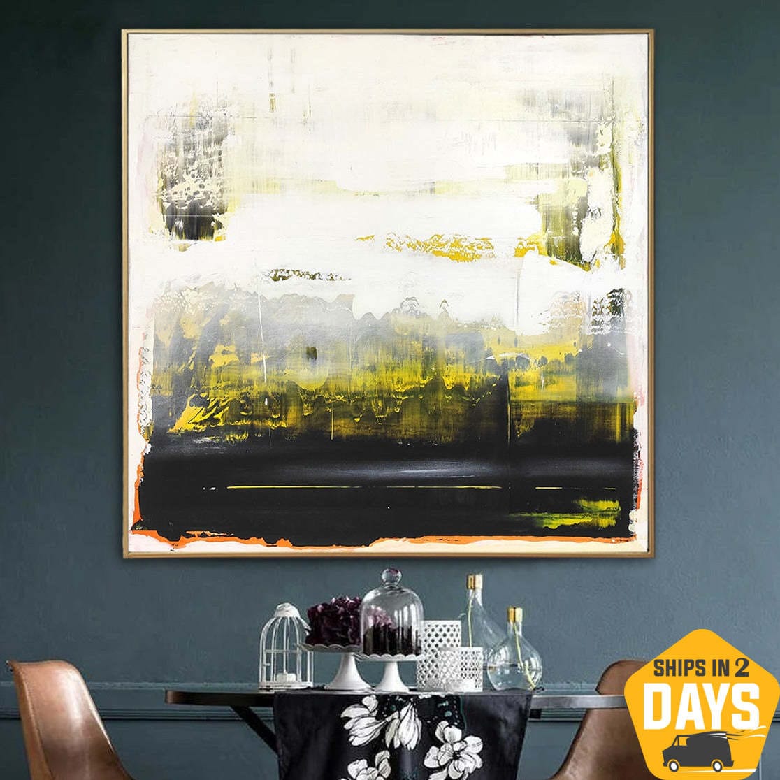 WHITE 107 39.37"x39.37"