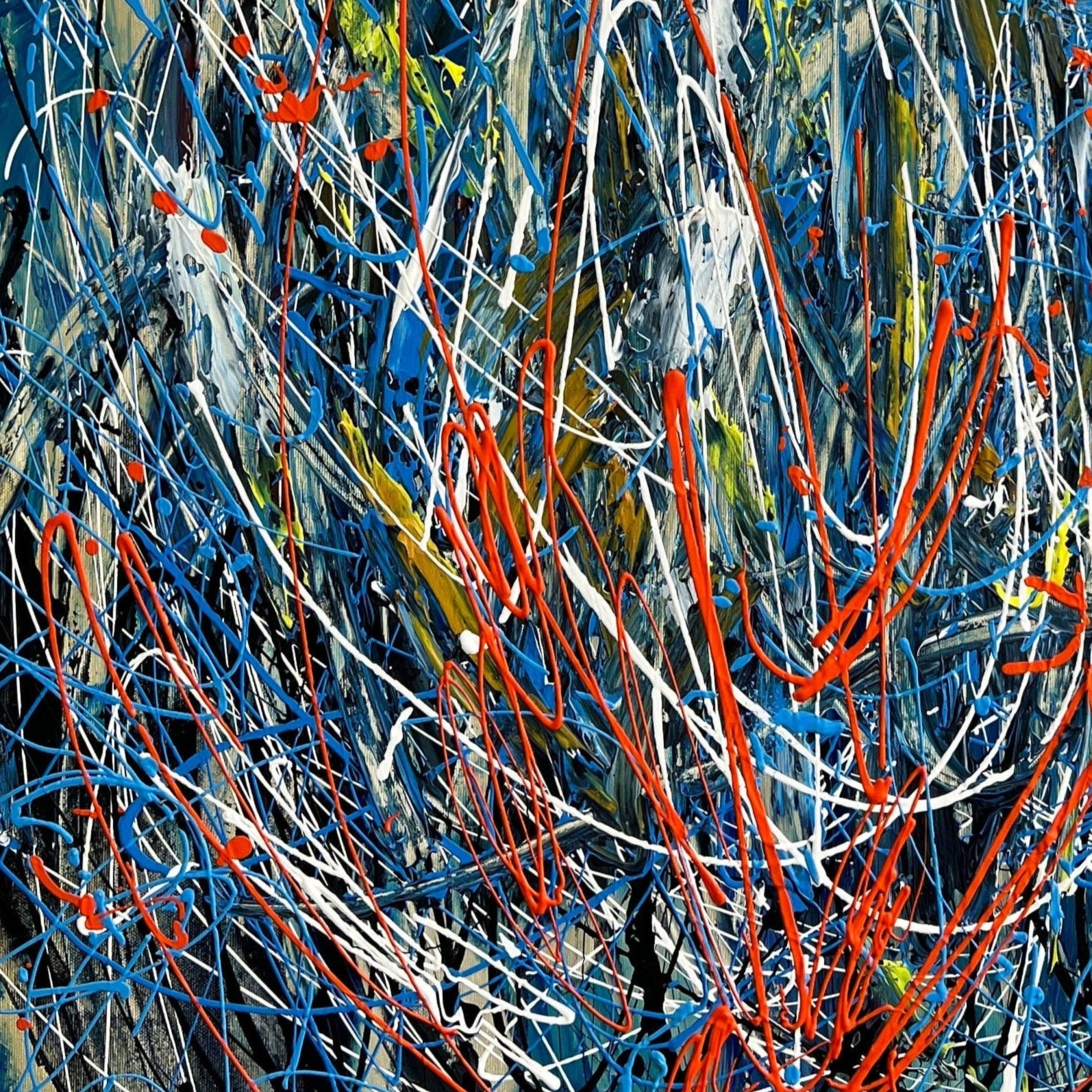 DAILY WORRIES 36"x32"