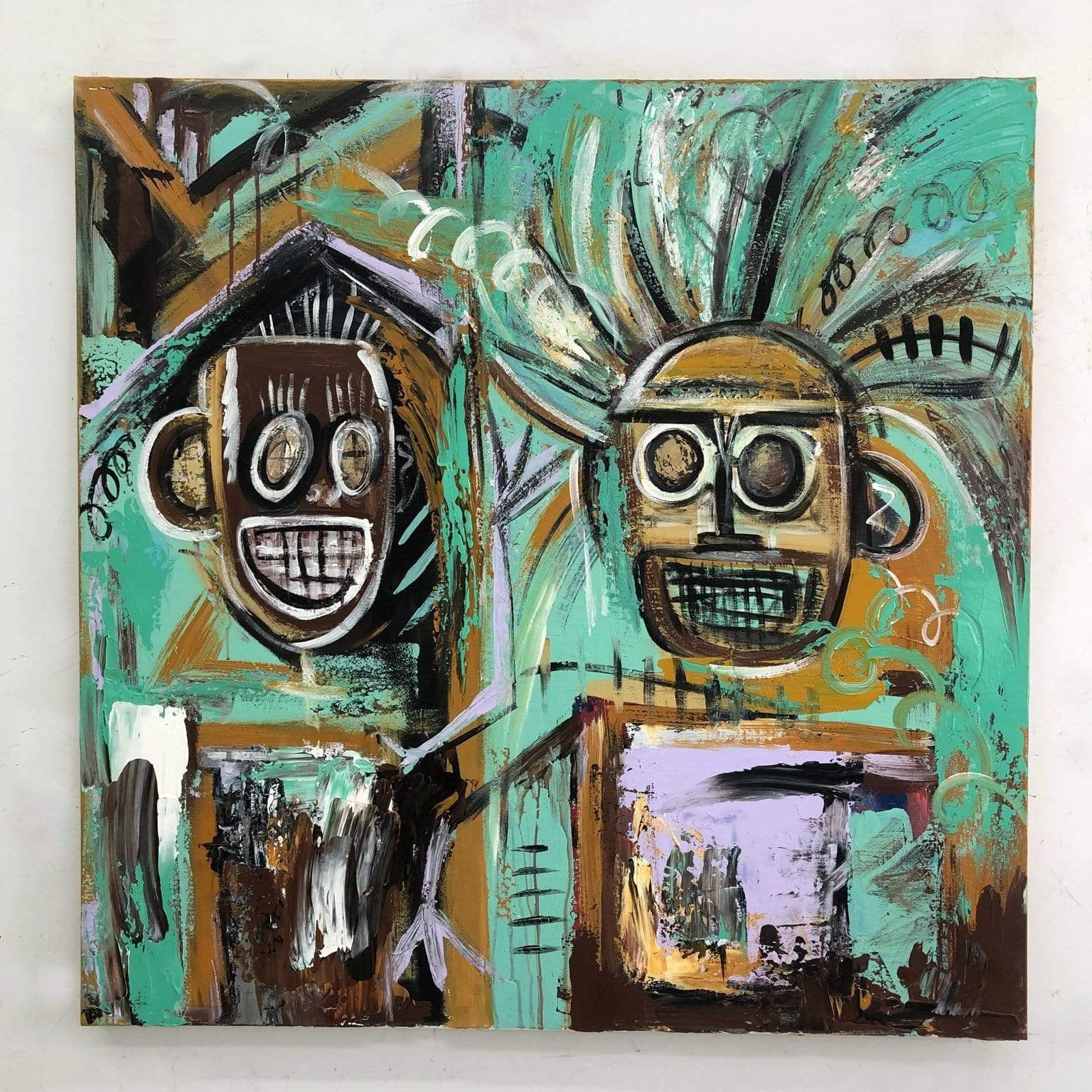 BEST FRIENDS 40"x40"