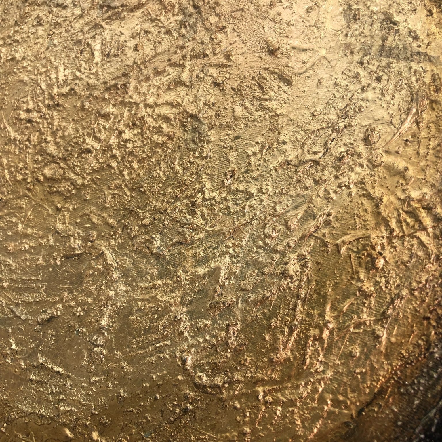 Abstract geometric square composition GLOW IN THE DARK