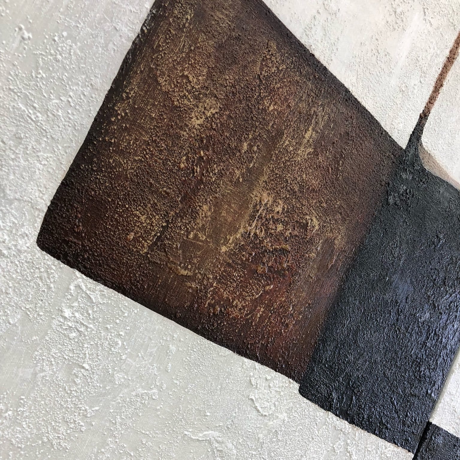 Minimalist abstract diptych paintings CONTRACTIONARY RESEMBLANCE