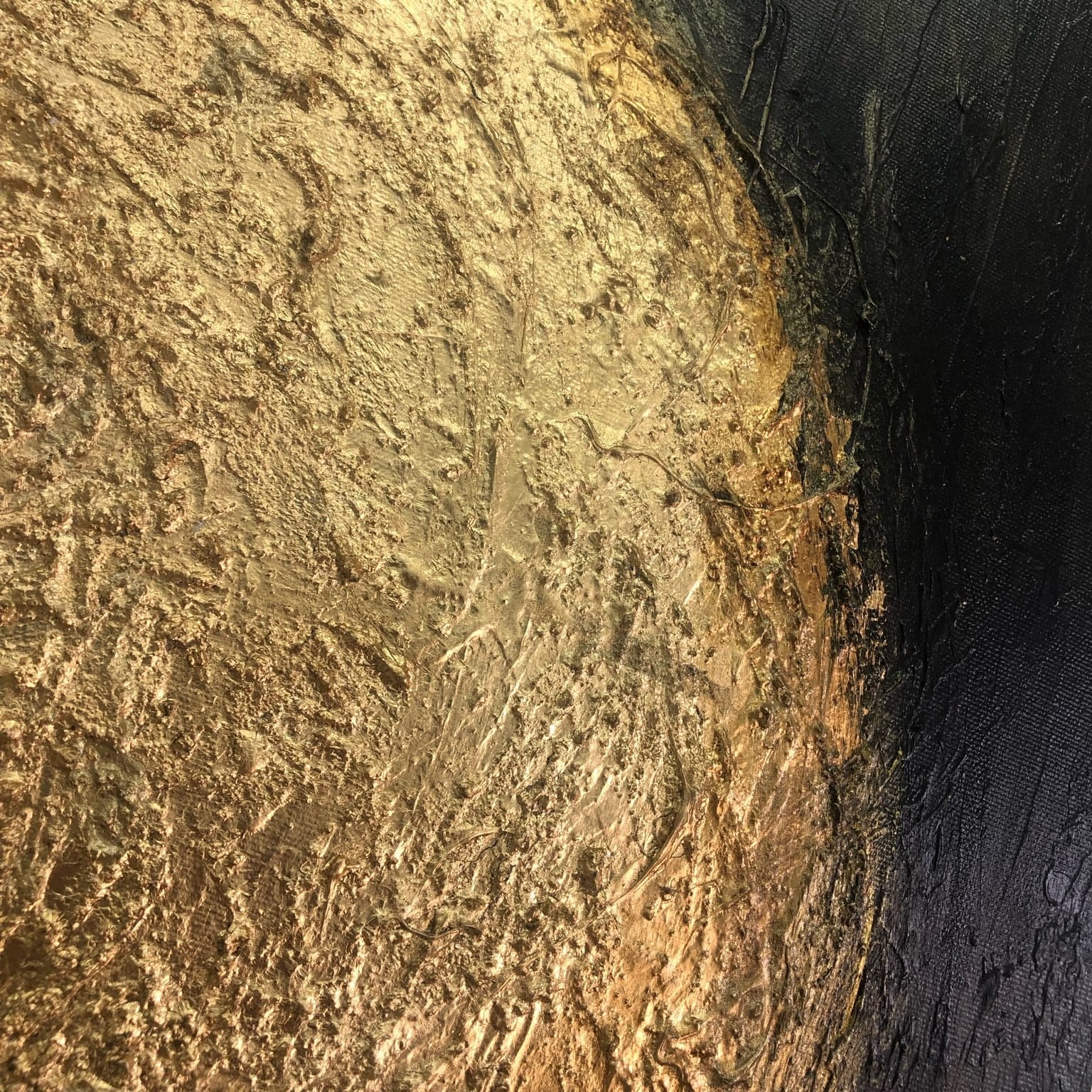 Abstract geometric square composition GLOW IN THE DARK