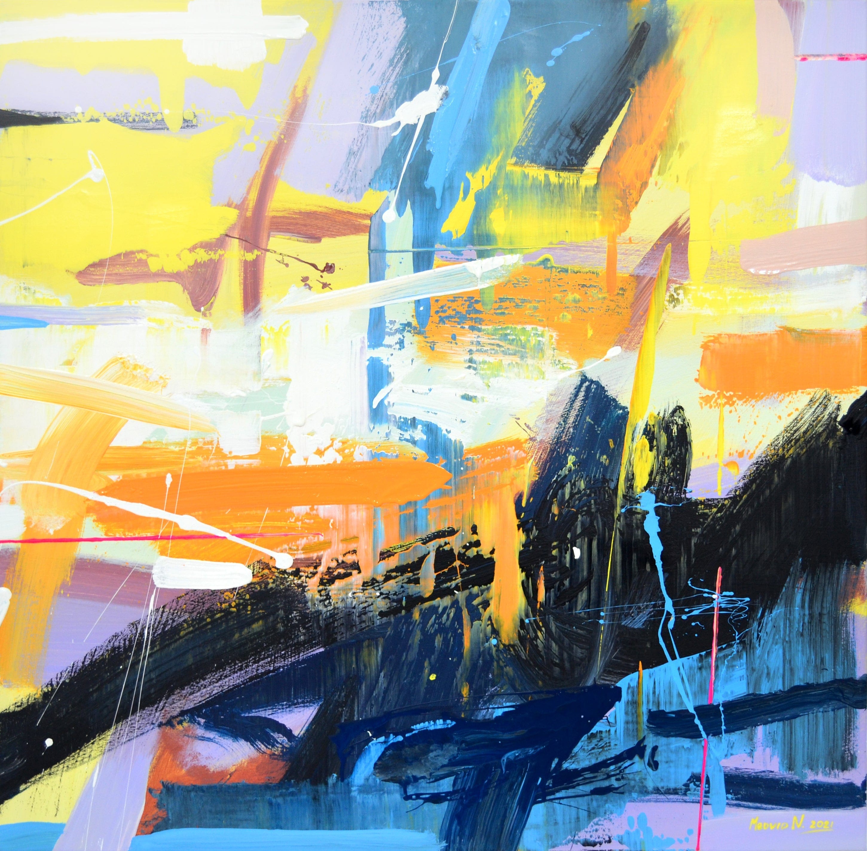 DEPTH OF NATURE 9 35.43"x35.43"