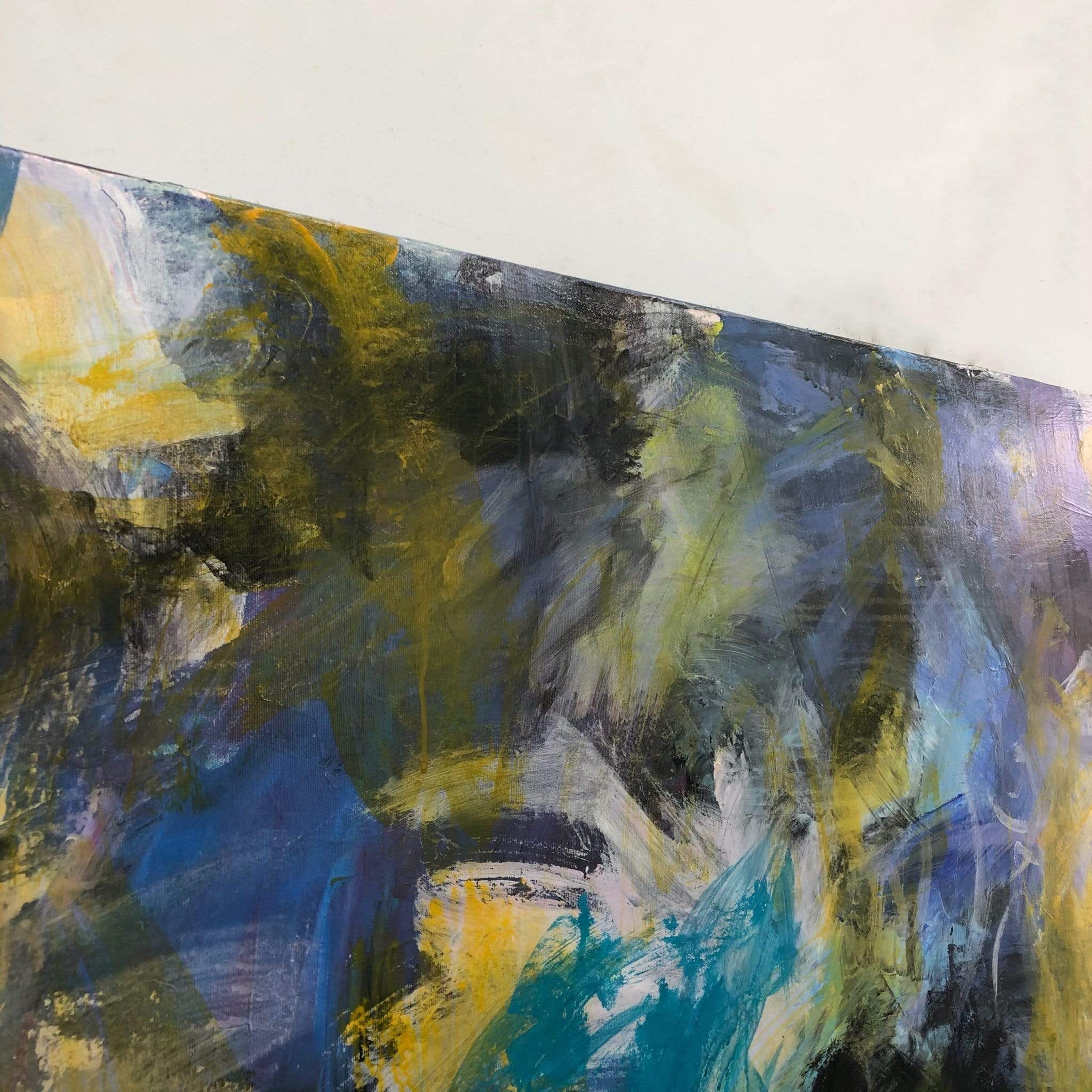 SUNRAYS IN THE SEA 46"x46"