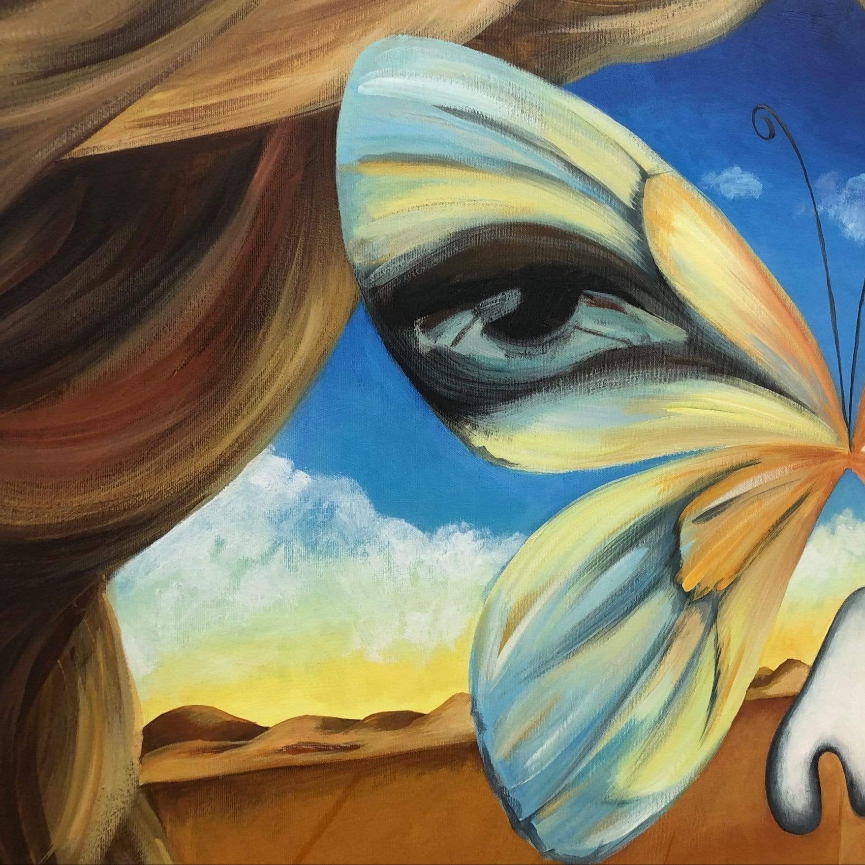 BUTTERFLY EFFECT 46"x46"