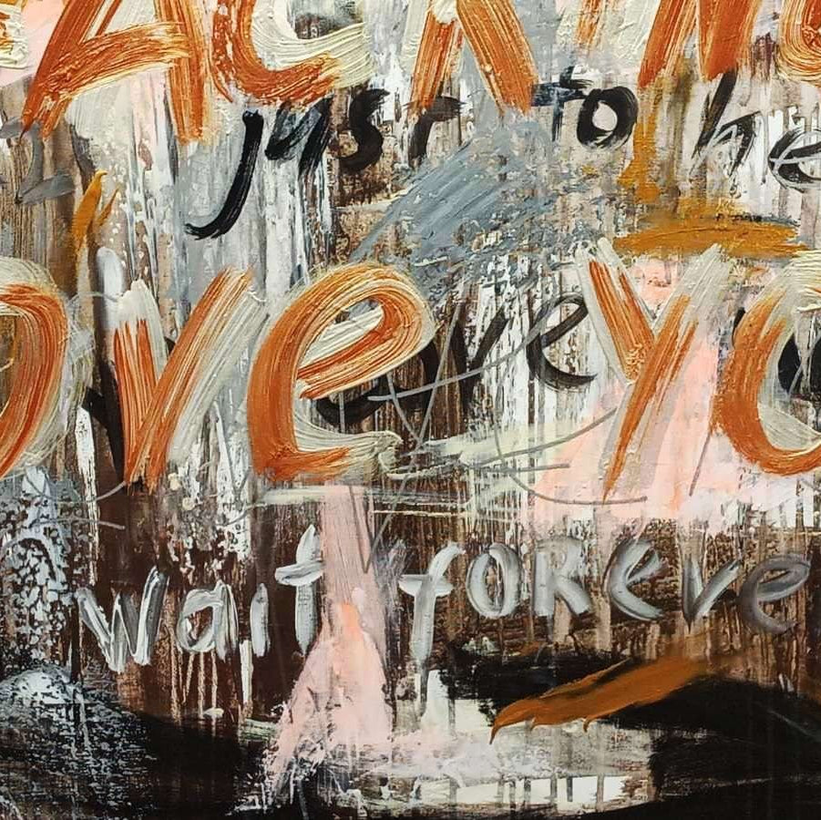 Abstract love expression romantic art DAMN LOVE