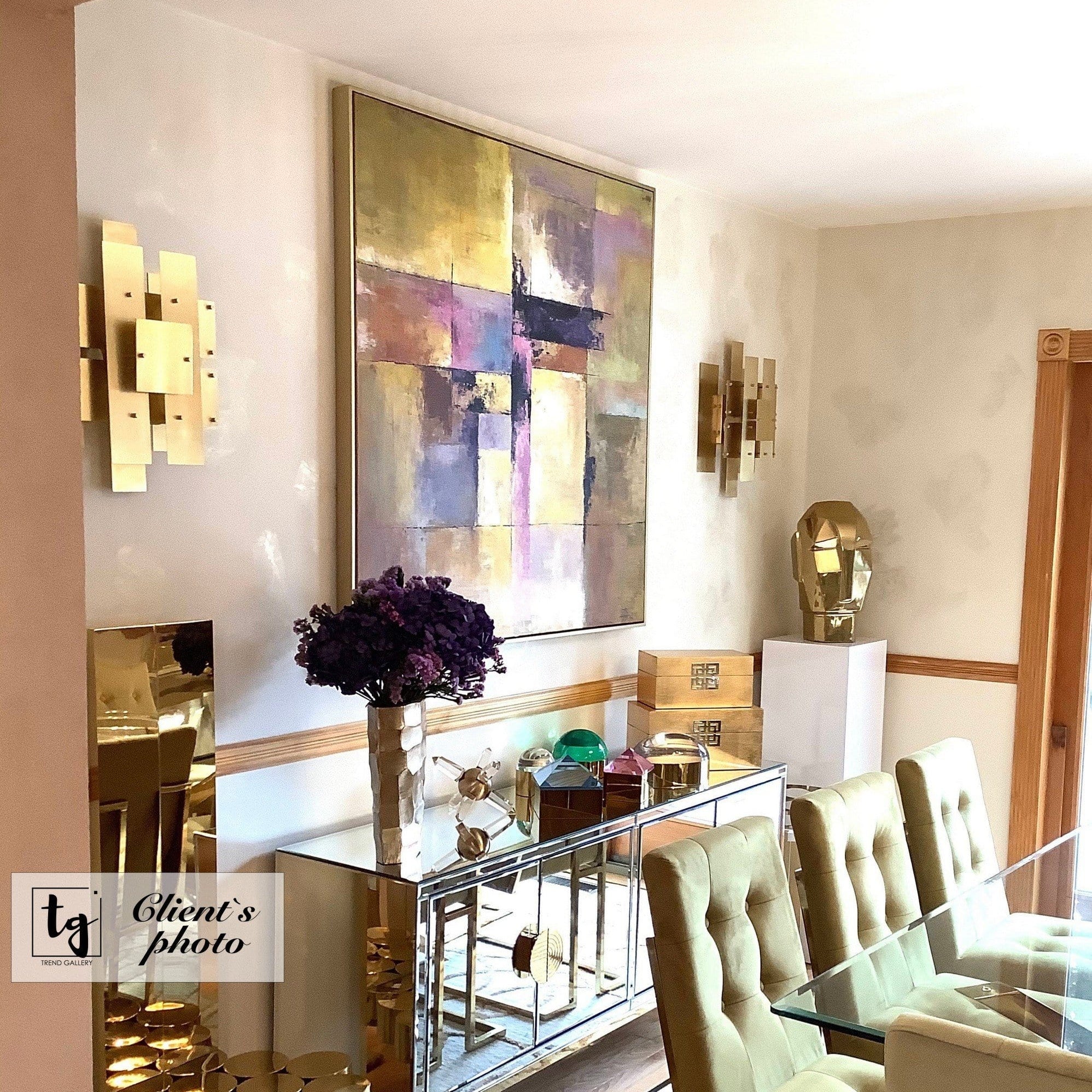 GOLDEN STAINED GLASS