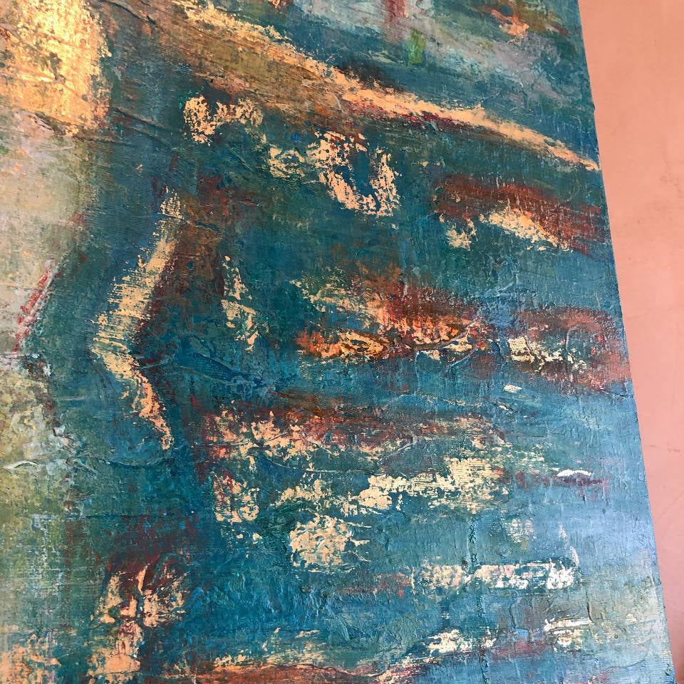 TROPICAL BEACH 32"x32"