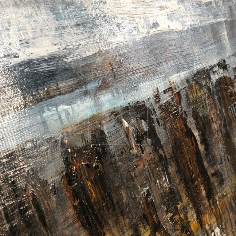 Large Canvas Wall Art ALONG THE CLIFF