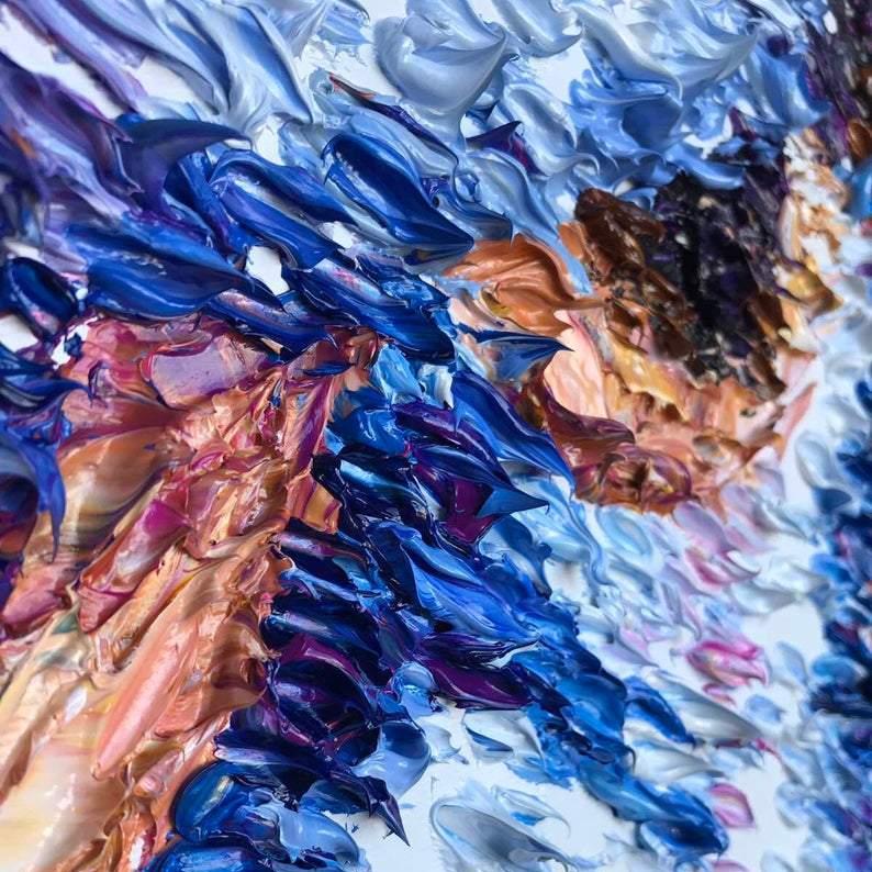 Humans Сouple Painting BEACH PROMENADE