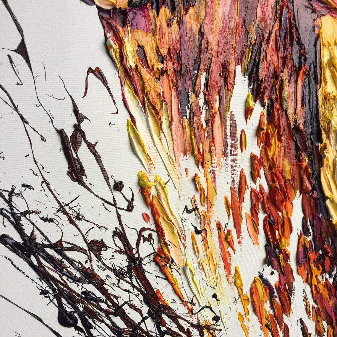 Romantic artwork AUTUMN HUGS