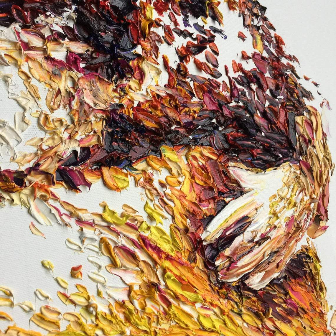 Romantic artwork AUTUMN HUGS