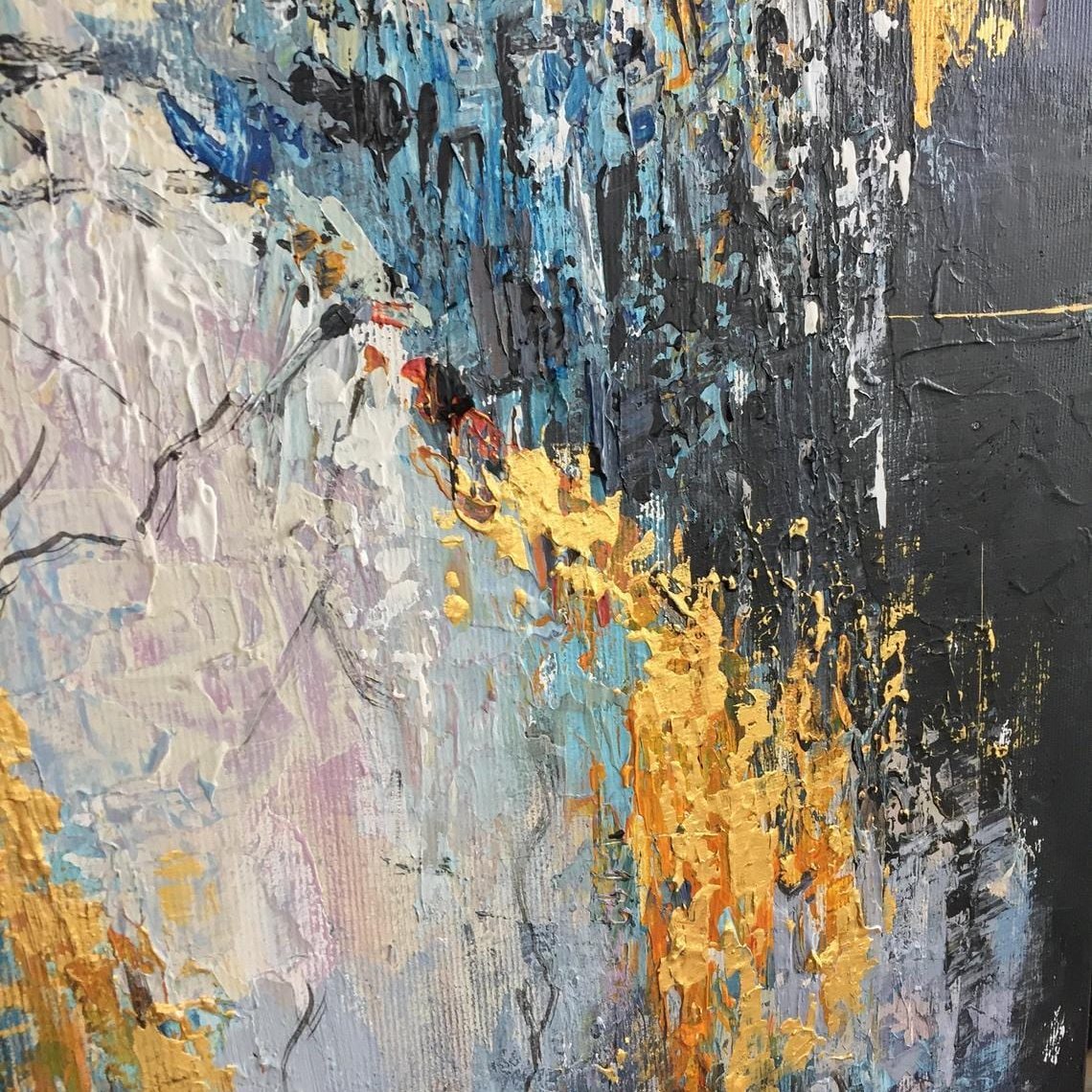 Custom Acrylic Painting AUTUMN HAZE