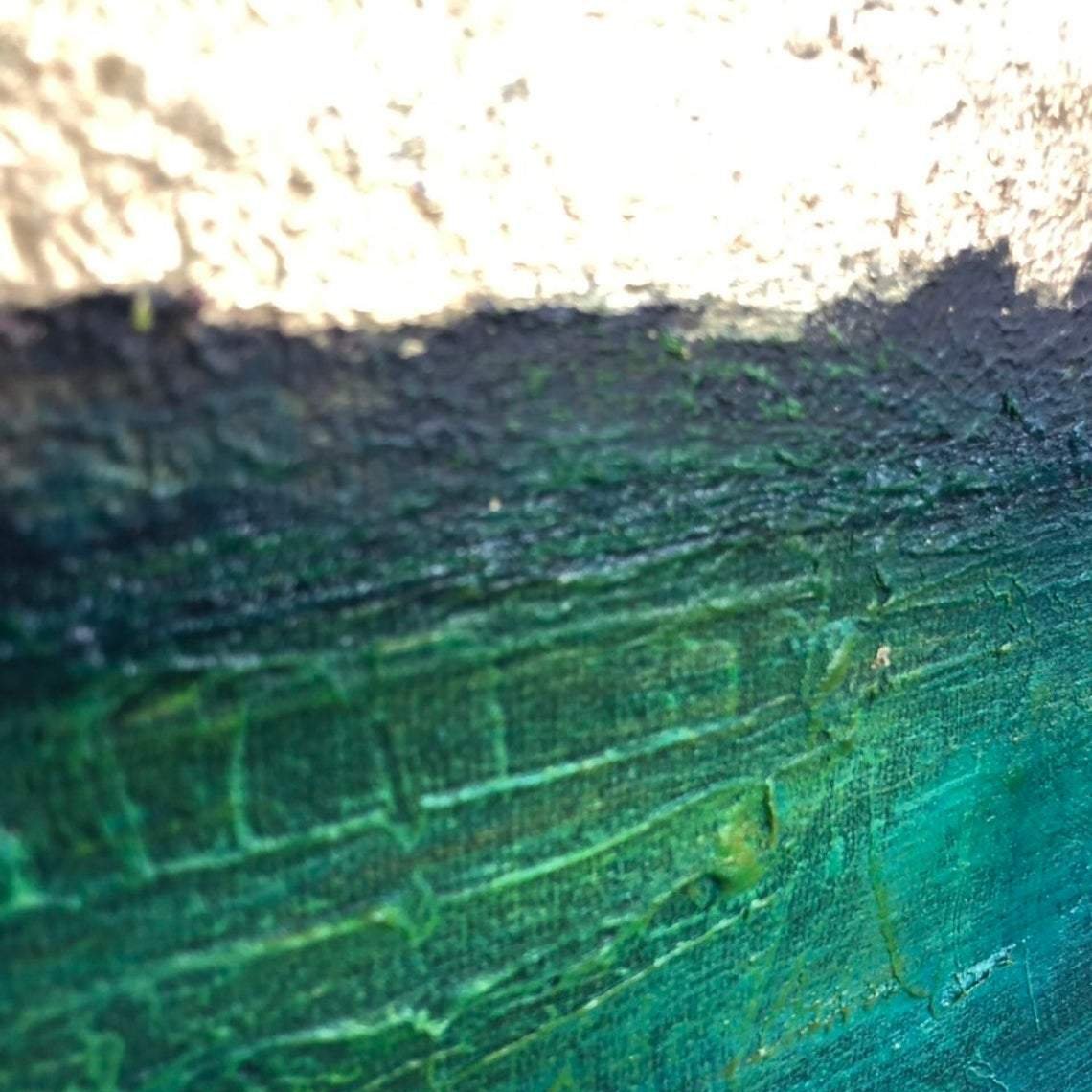 Coloful abstract painting LAYERS OF FORTUNE