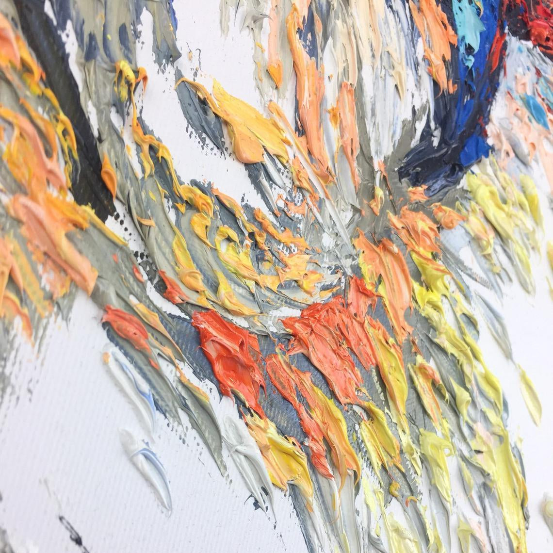 Colorful home pet art EXPECTATIONS