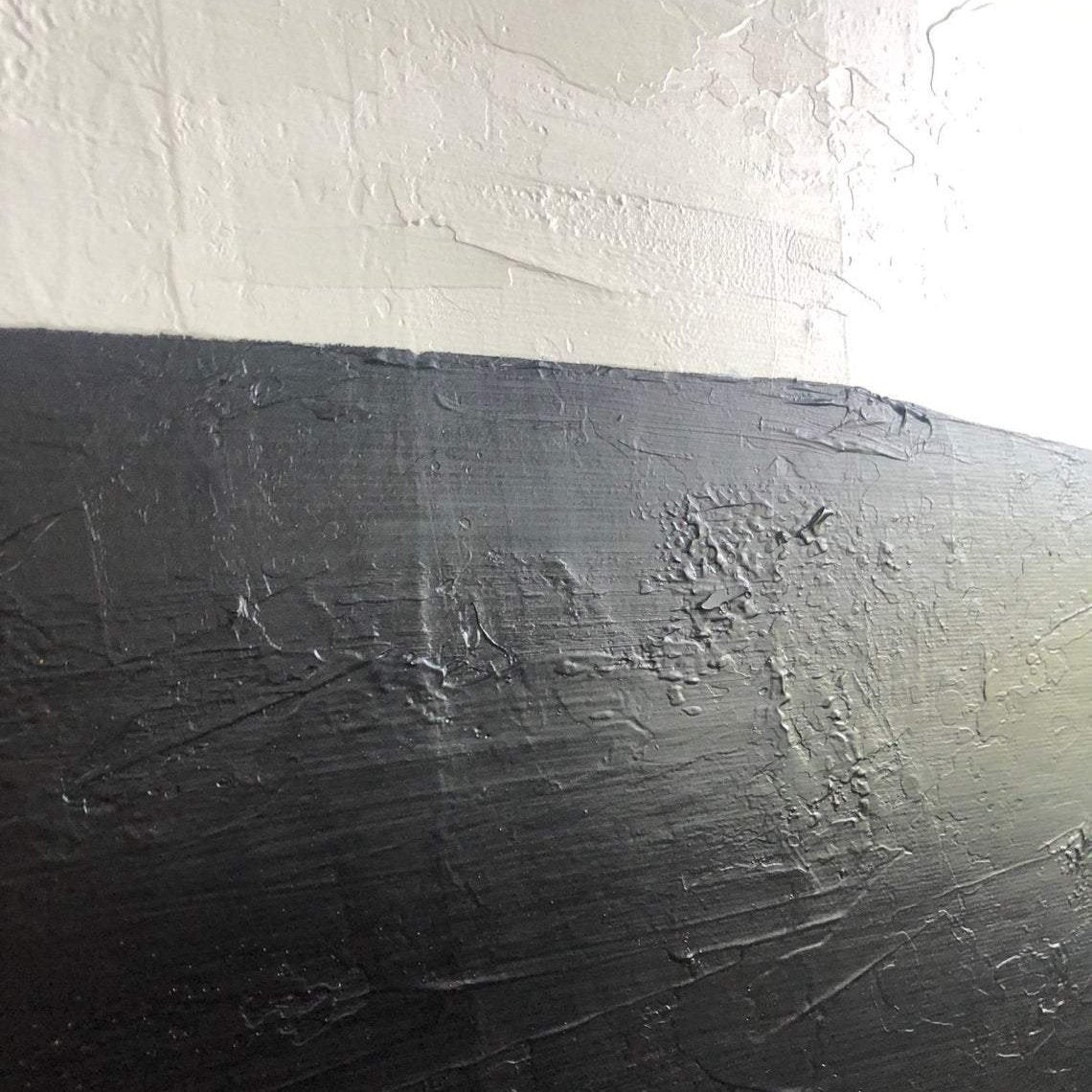 Contemporary black lines art TOWER TOP