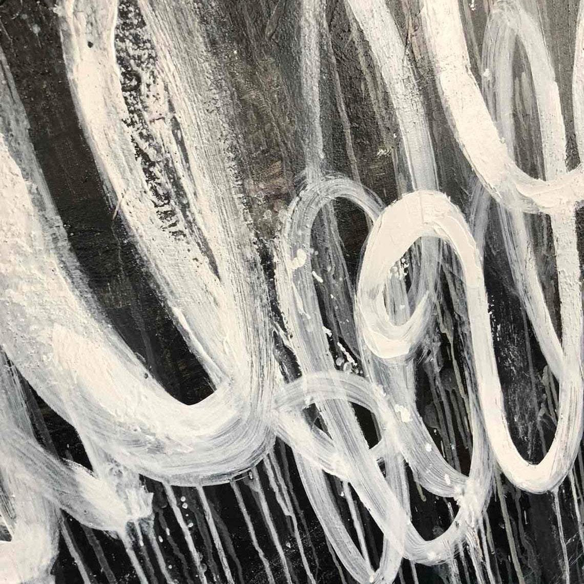 Simple Modern Art FIREFLY TRAJECTORIES