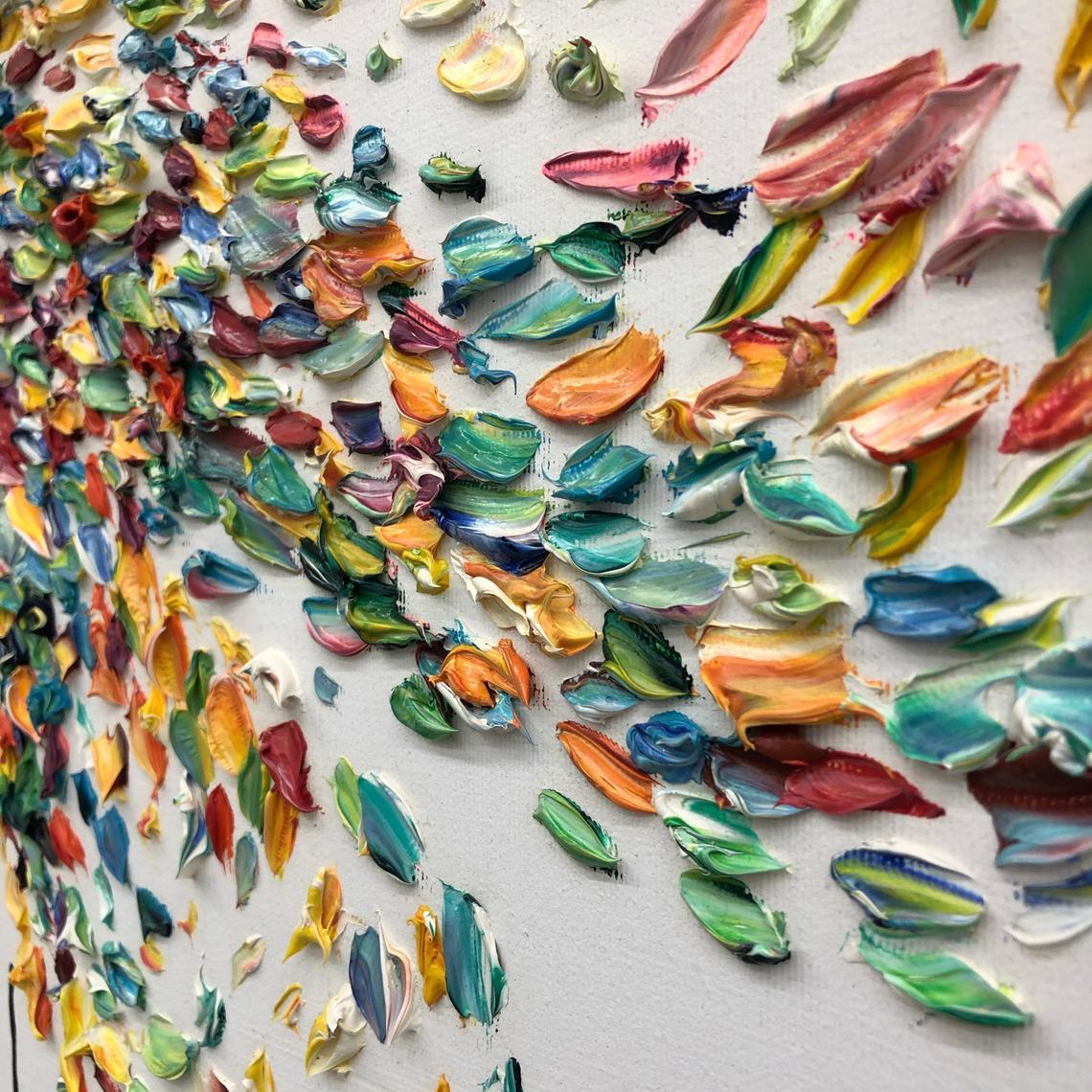 WING LIGHTNESS 23"x46"