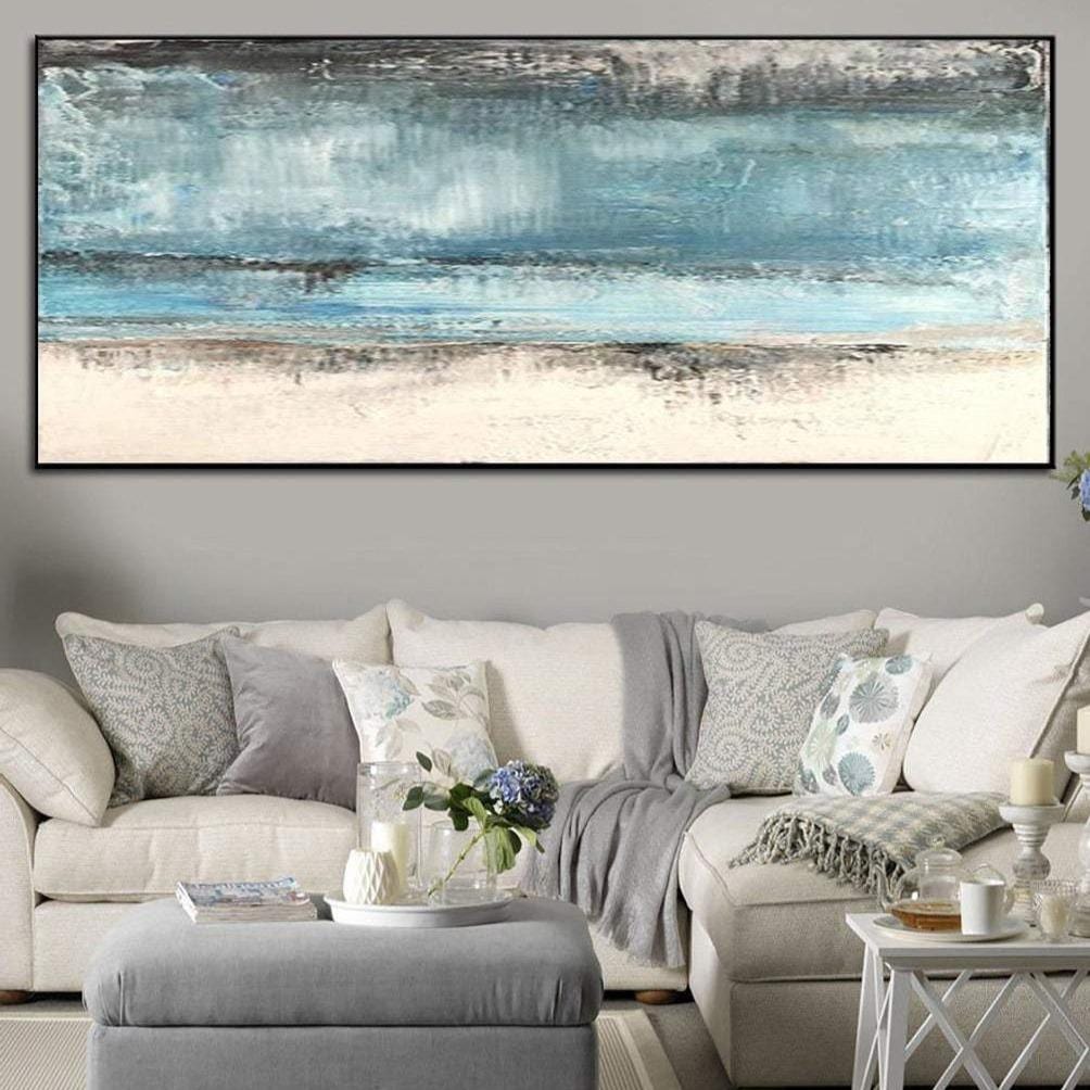 Wall art living room SEA BEACH