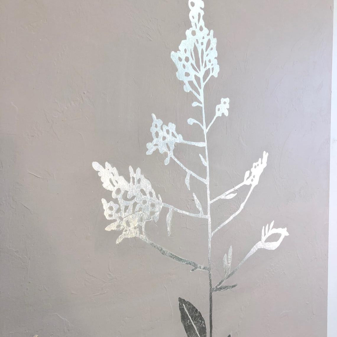 SILVER TENDERNESS 64"x48"