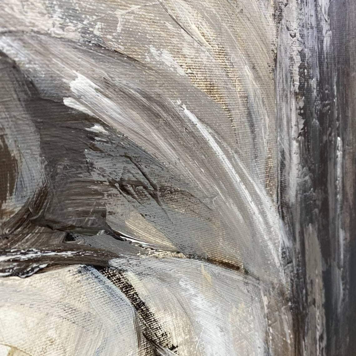 Large modern vertical canvas MYSTICAL HORSE