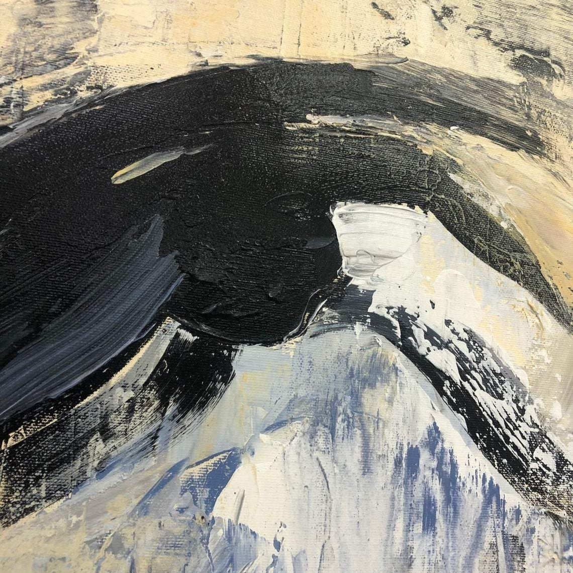 Figurative abstract monochrome art ABSTRACT NAKED