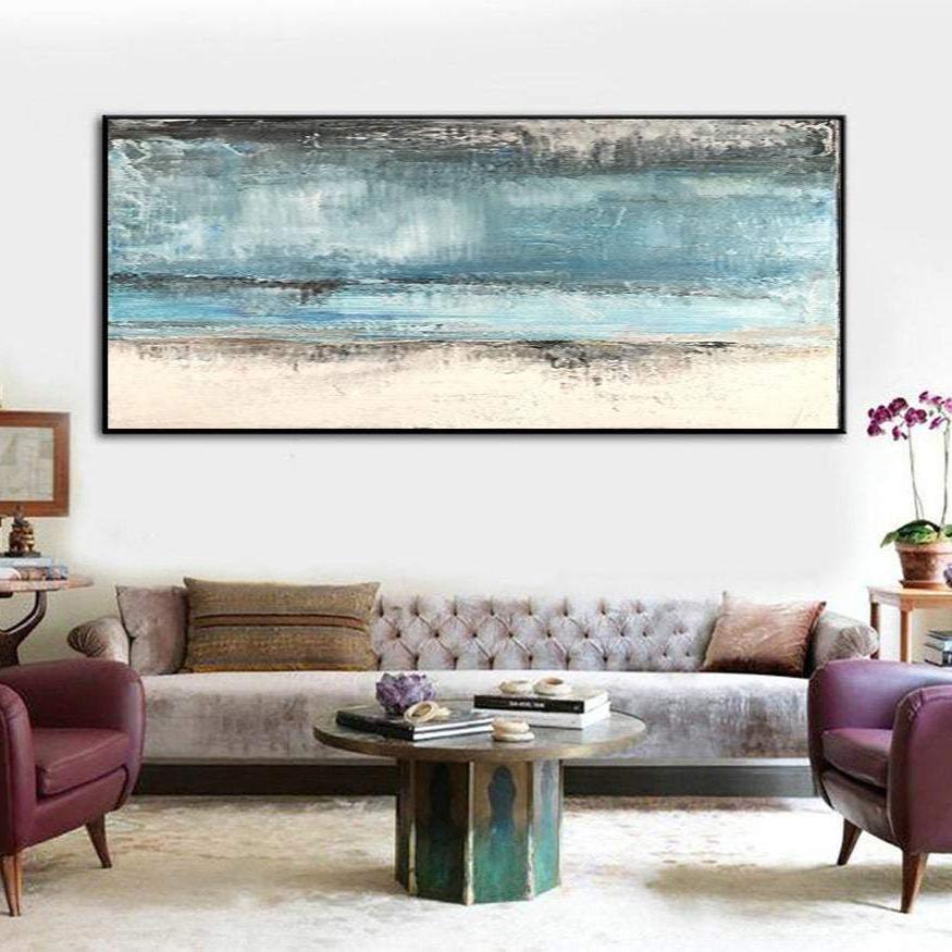 Wall art living room SEA BEACH