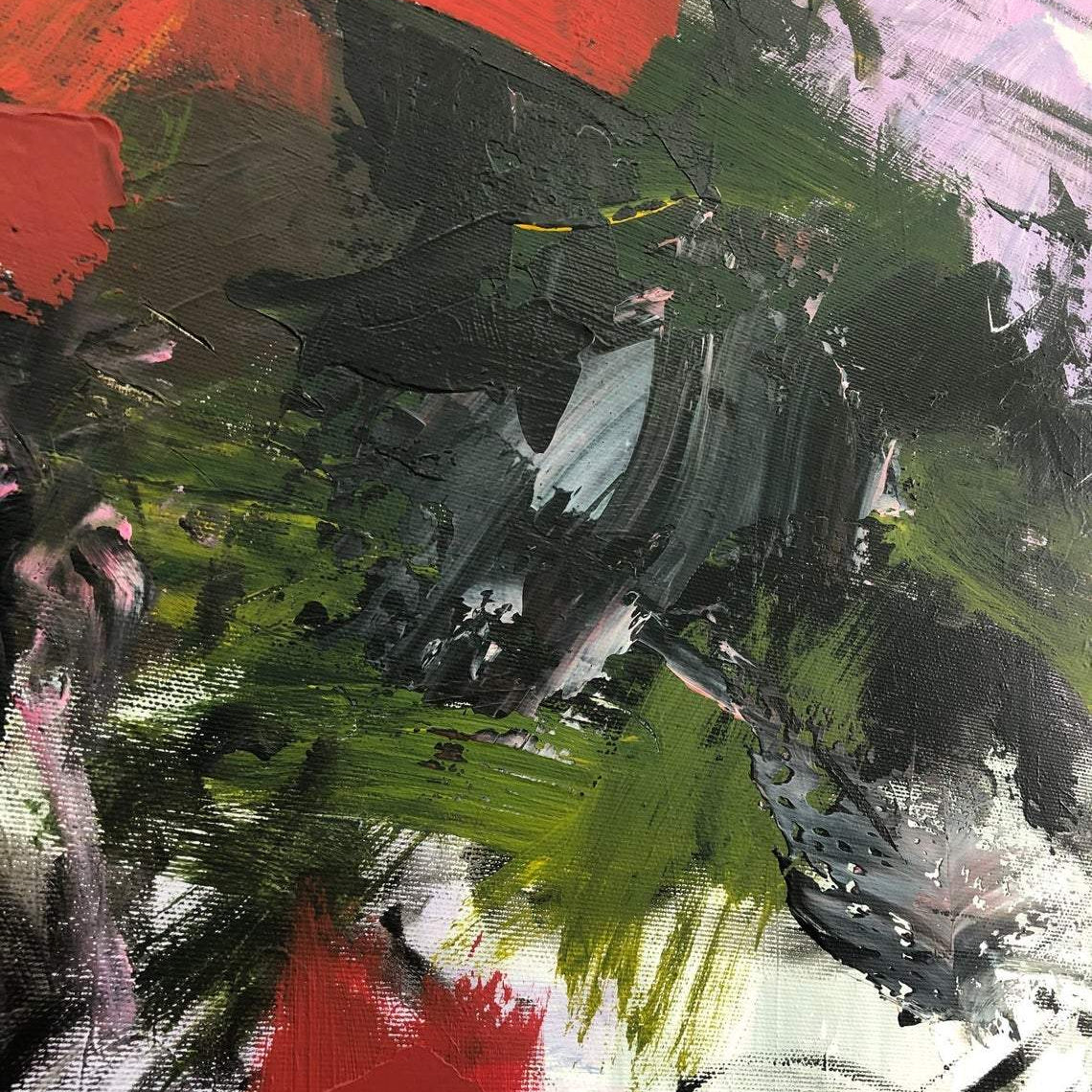 BROKEN FLOWER CROWN 40"x40"