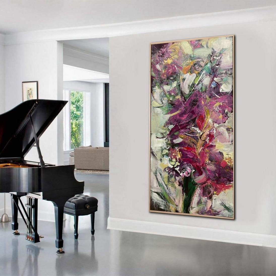 Trendy nature wall art BOUQUET OF FLOWERS
