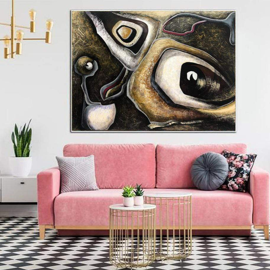 MYSTIC EYES 33"x46"